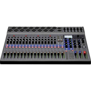 Zoom LiveTrak L-20-20-Input Digital Mixer + MDR-7506 Headphones, Bundle