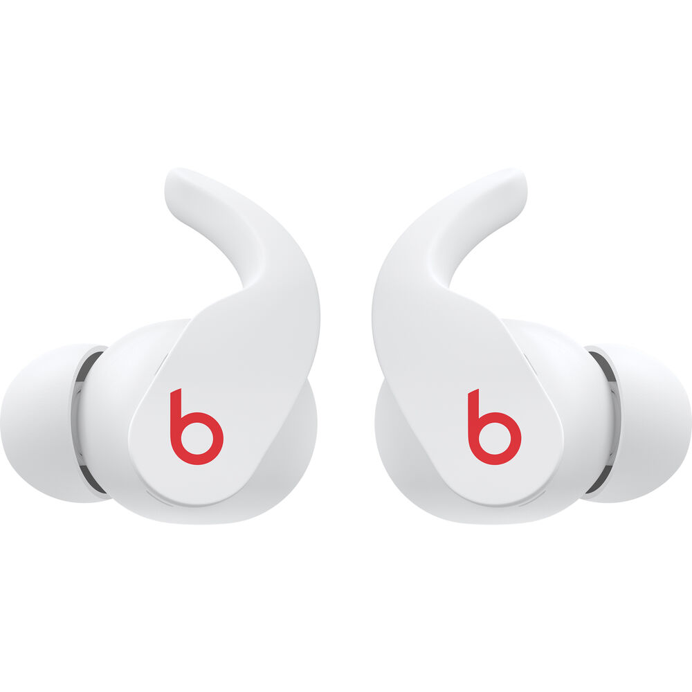 Beats Fit Pro Noise-Canceling True Wireless In-Ear Headphones White Bundle and Accessories