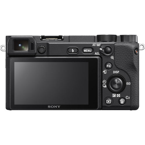 Sony a6400 Mirrorless Camera with 16-50mm Lens with Real-Time Eye Auto Focus - Bundle