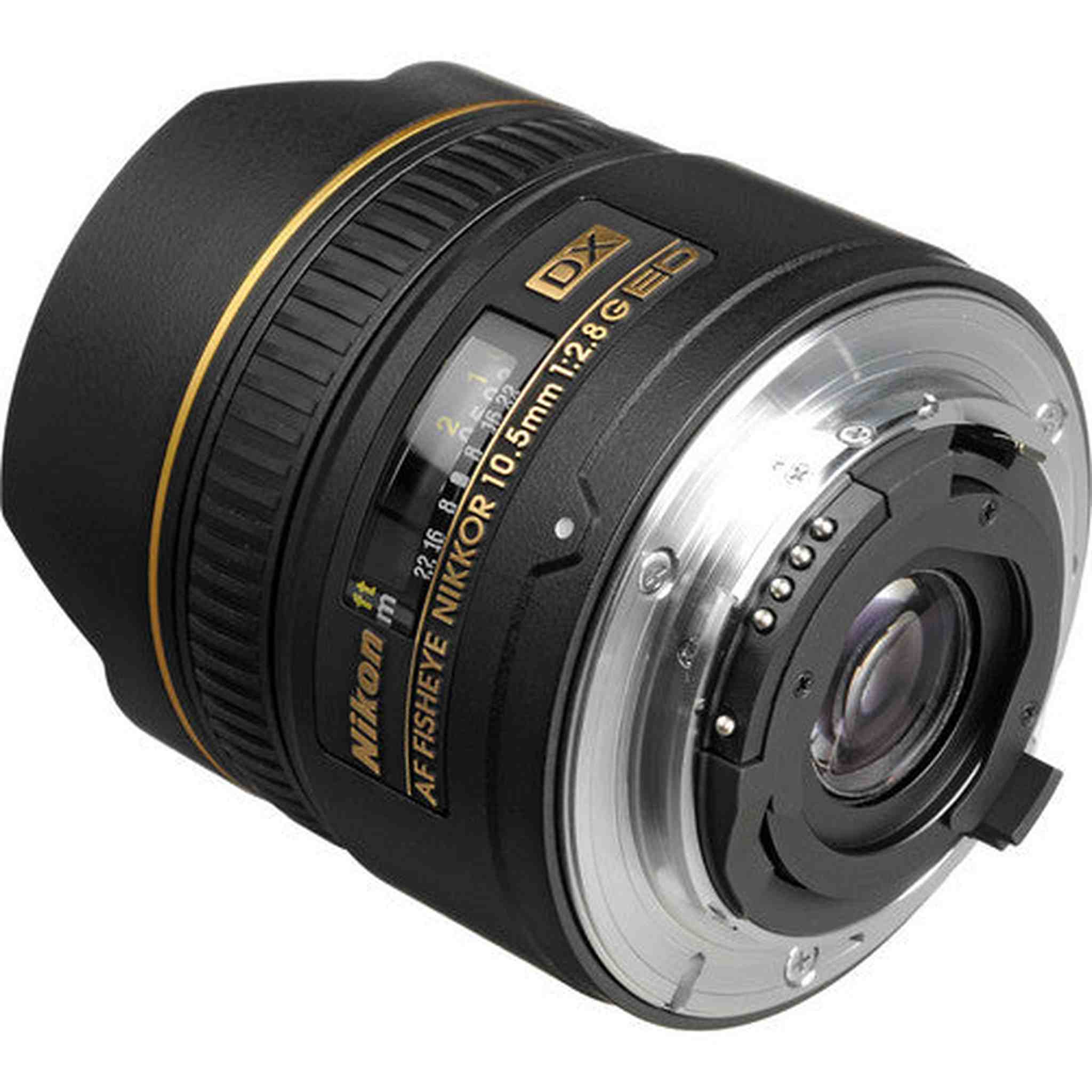 Nikon AF DX Fisheye-NIKKOR 10.5mm f/2.8G ED Lens for Creative Photography + More