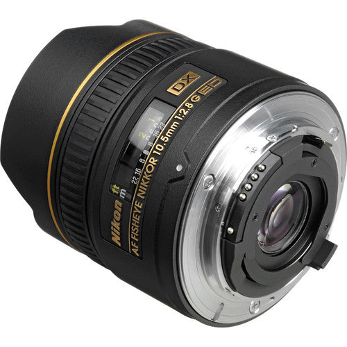 Nikon AF DX Fisheye-NIKKOR 10.5mm f/2.8G ED Lens for Creative Photography + More