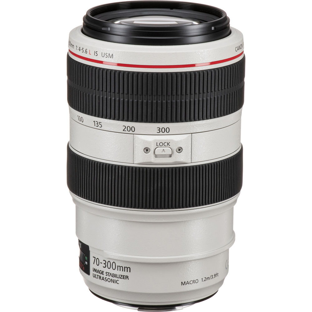 Canon EF 70-300mm f/4-5.6L IS USM Telephoto Zoom Lens + 64GB Memory Card + More