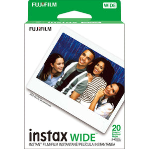 Fujifilm instax Wide Instant Film 60 Exposures + Microfiber Cleaning Cloth