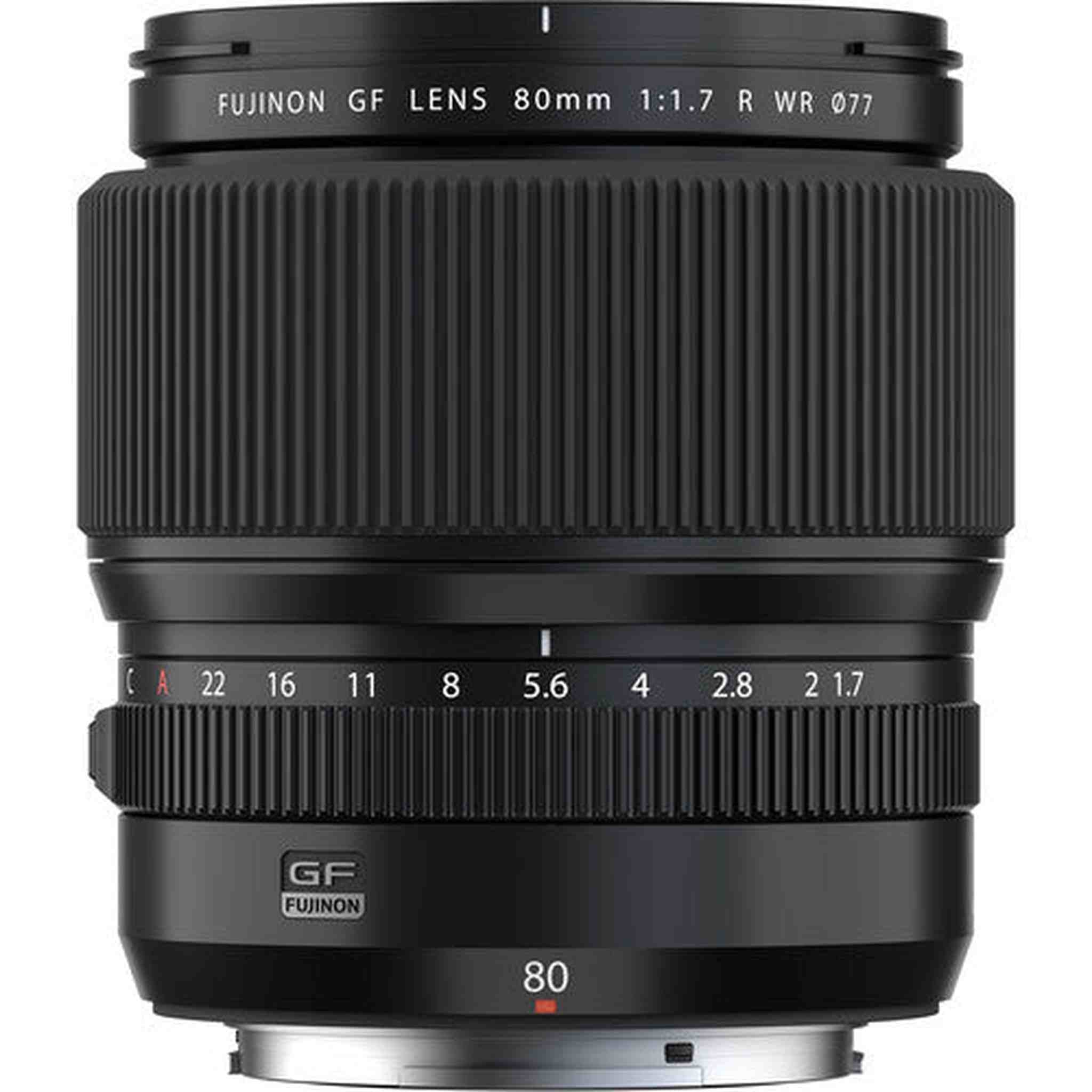 FUJIFILM GF 80mm f/1.7 R WR Lens FUJIFILM G