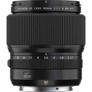 FUJIFILM GF 80mm f/1.7 R WR Lens FUJIFILM G