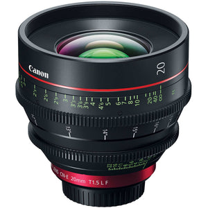 Canon CN-E 20mm T1.5 L F Cinema Lens EF Mount + Mount Adapter EF-EOS R + More Bundle Canon