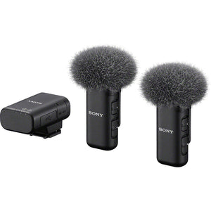 Sony ECM-W3 2-Person Wireless Mic System | Noise Reduction, Clear Audio + More