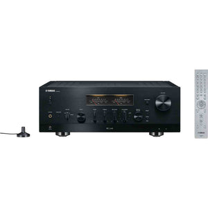 Yamaha R-N2000A 2.1-Channel Network Stereo Receiver Black , HDMI Cable, dual RCA male to male, Cat5e Ethernet Patch Cable Stranded - Black, Bundle