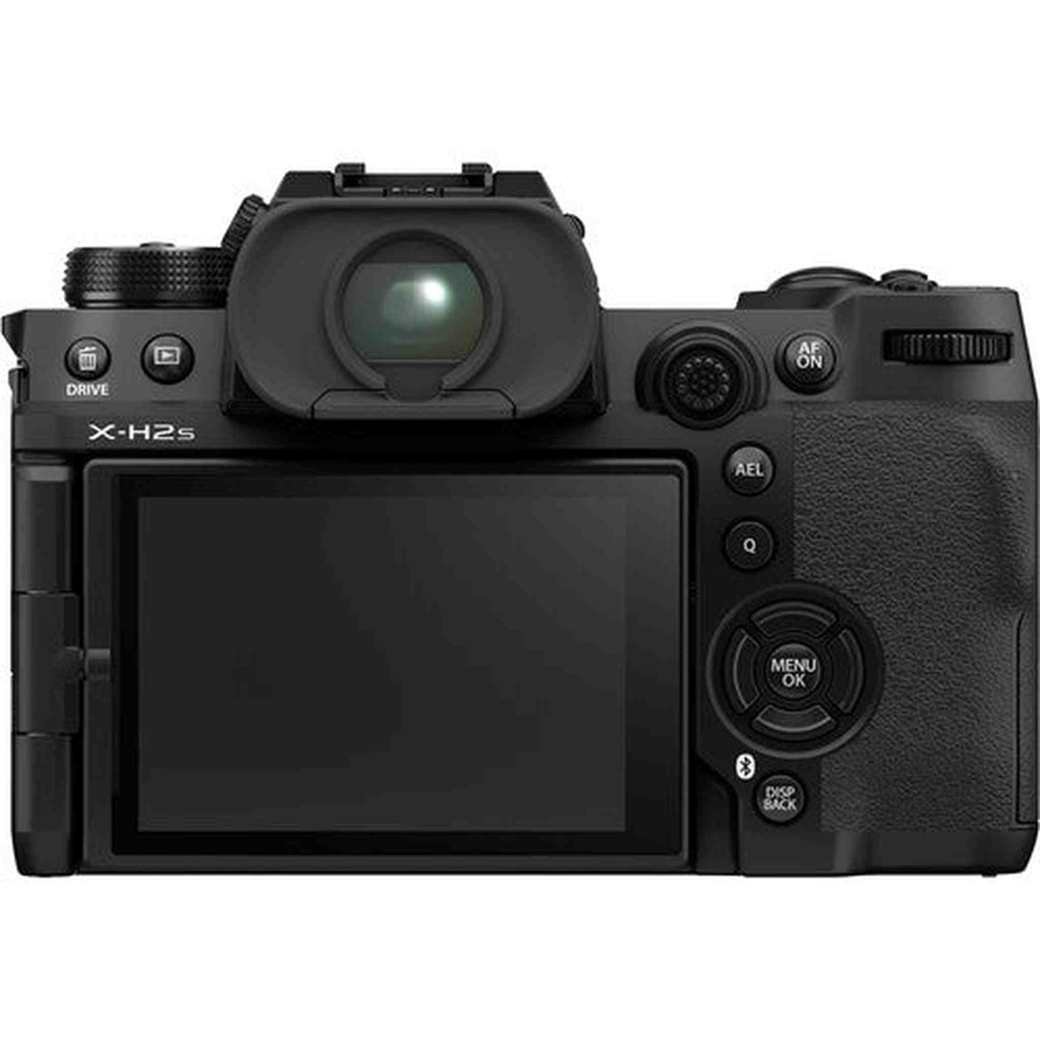 FUJIFILM X-H2S Mirrorless Camera, 64GB Memory Card, Lens Cap Keeper, Bundle