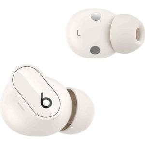 Beats by Dr. Dre Studio Buds+ Noise Canceling True Wireless In-Ear Headphones Ivory Bundle with Accessories