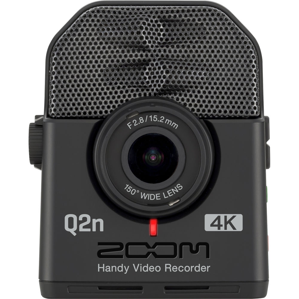 Zoom Q2n-4K Handy Video Recorder, 4K/30P UHD Video Bundle With Accessories