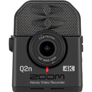 Zoom Q2n-4K Handy Video Recorder, 4K/30P UHD Video Bundle With Accessories
