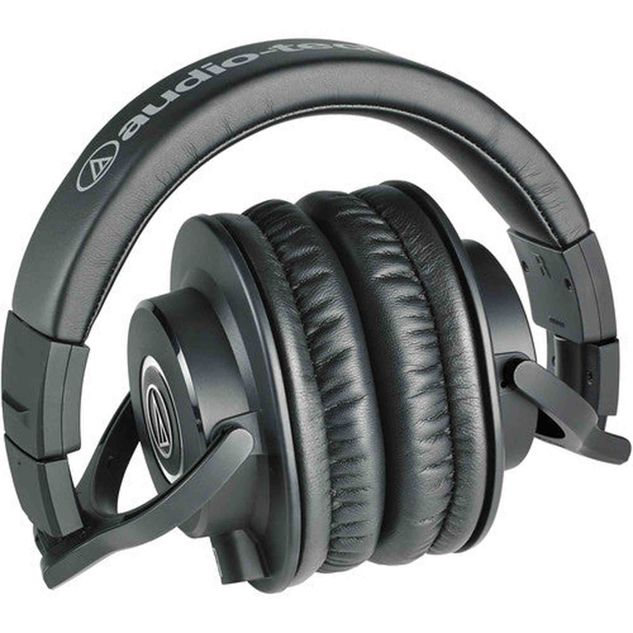 Audio-Technica ATH-M40x Closed-Back Monitor Headphones Black , Headphone stand