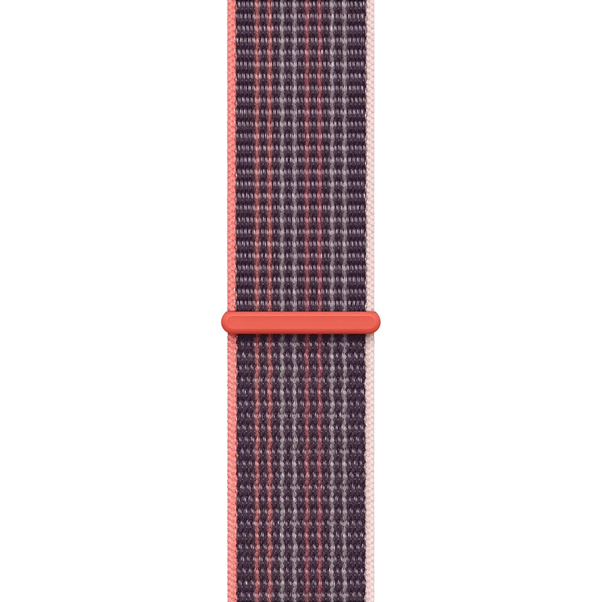 Apple Watch 45mm Sport Loop - Elderberry with USB-C Charging Block Bundle Apple