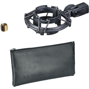 Audio-Technica AT2035 Cardioid Condenser Microphone, 10 Ft XLR Cable, Bundle