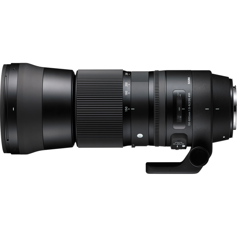 Sigma 150-600mm f/5-6.3 DG OS HSM Contemporary Lens for Canon EF Bundle