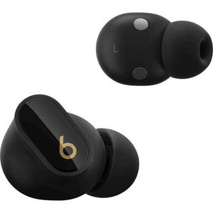 Beats by Dr. Dre Studio Buds+ Noise Canceling True Wireless In-Ear Headphones Black and Gold Bundle with Accessories