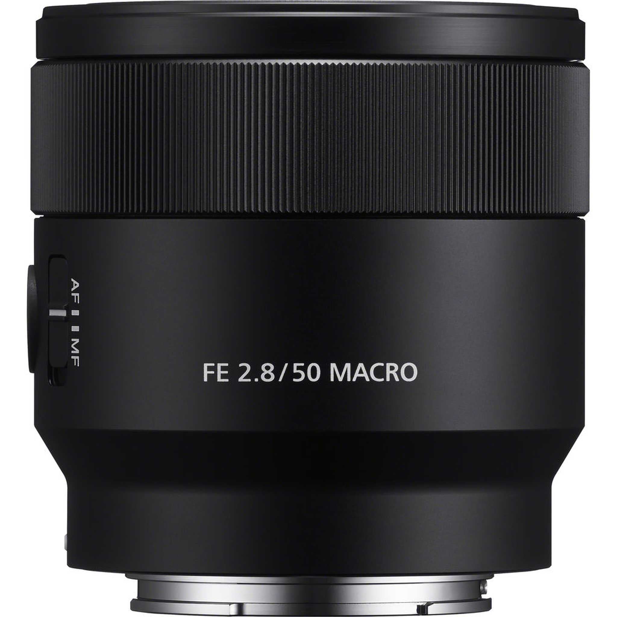 Sony FE 50mm f/2.8 Macro Lens + Sling Backpack + Photography Software + More Sony