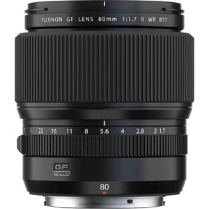 FUJIFILM GF 80mm f/1.7 R WR Lens FUJIFILM G Bundle