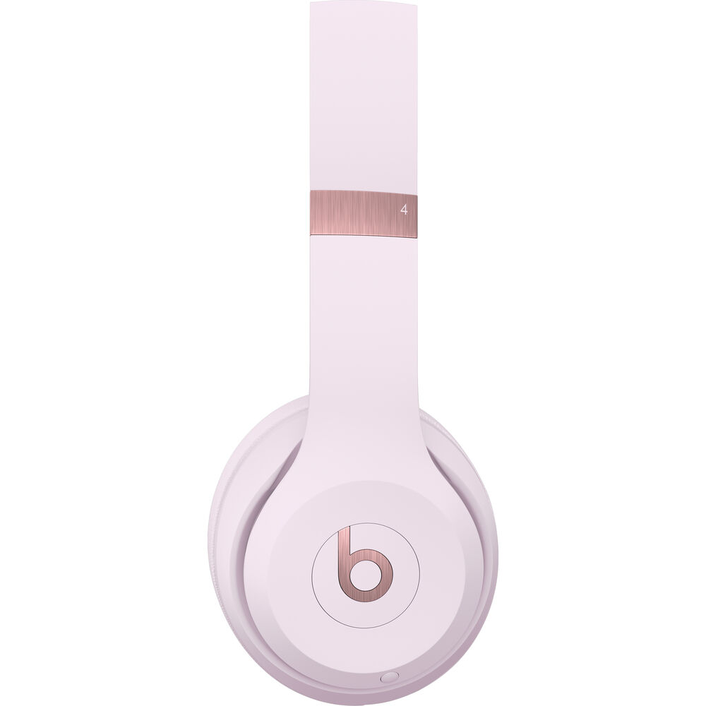 Beats by Dr. Dre Beats Solo 4 Wireless On-Ear Headphones Cloud Pink Bundle