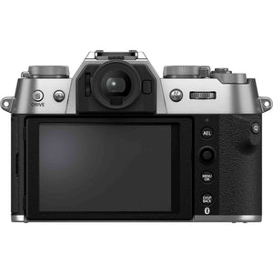 Fujifilm X-T50 Mirrorless Digital Camera XC15-45mm + 128GB Memory Card- Silver