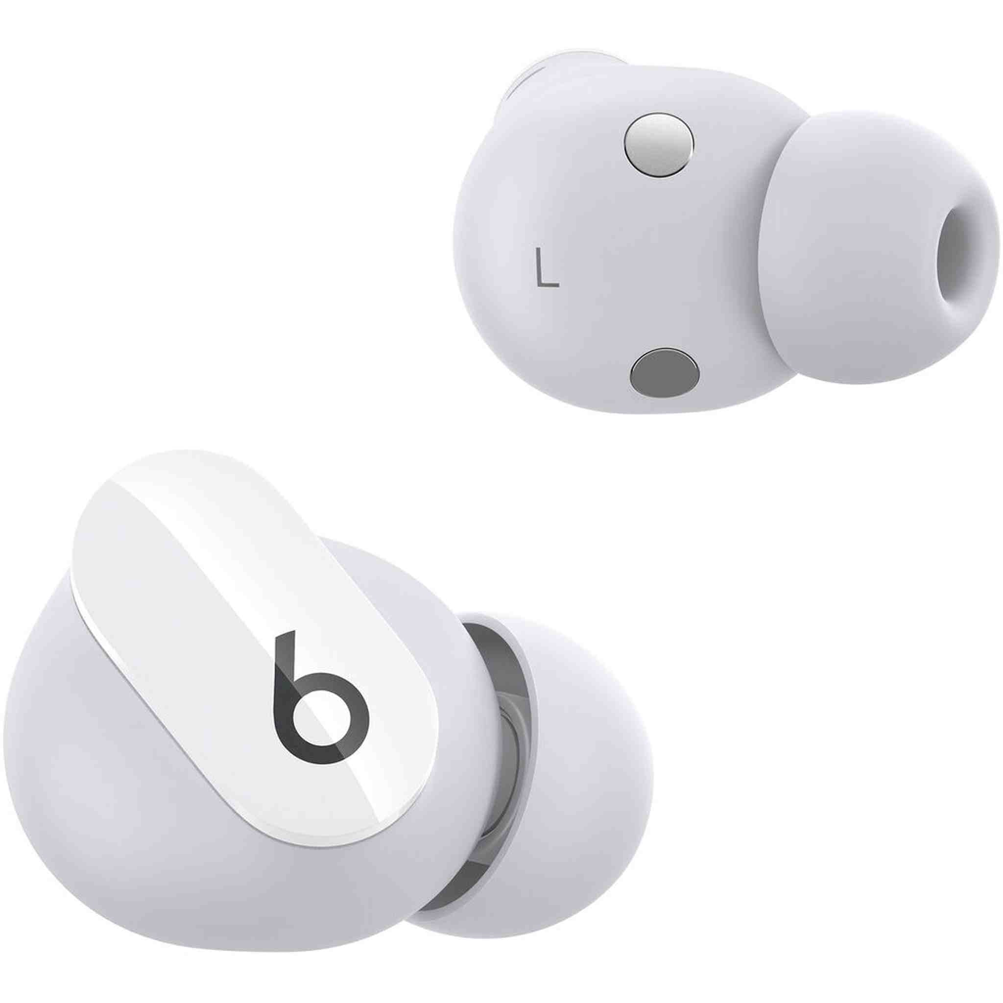 Beats by Dr. Dre Studio Buds Noise Canceling True Wireless In-Ear Headphones White Bundle with Accessories Beats