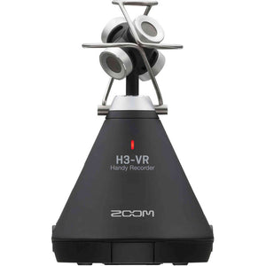 Zoom H3-VR Handy Audio Recorder with Built-In Ambisonics Mic Array Bundle