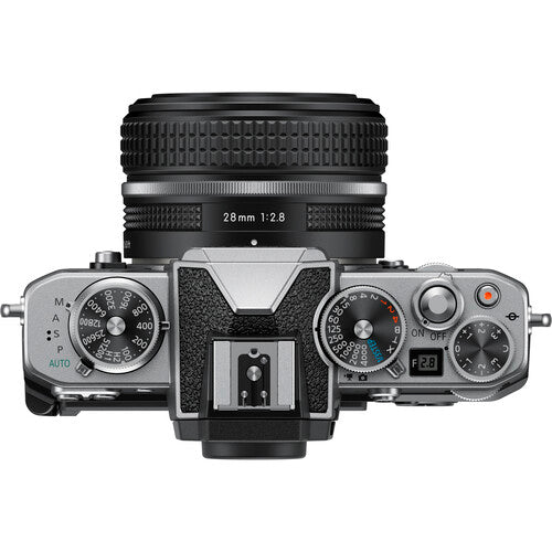 Nikon Z fc DX-Format Mirrorless Camera with NIKKOR Retro Style Z 28mm f/2.8 SE Lens + More