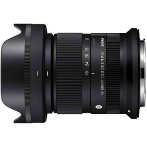 Sigma 18-50mm f/2.8 DC DN Contemporary Lens for Canon RF + Bundle