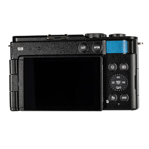 Panasonic Lumix S9 Camera Blue , Rode VideoMicro Camera-Mount Shotgun Microphone