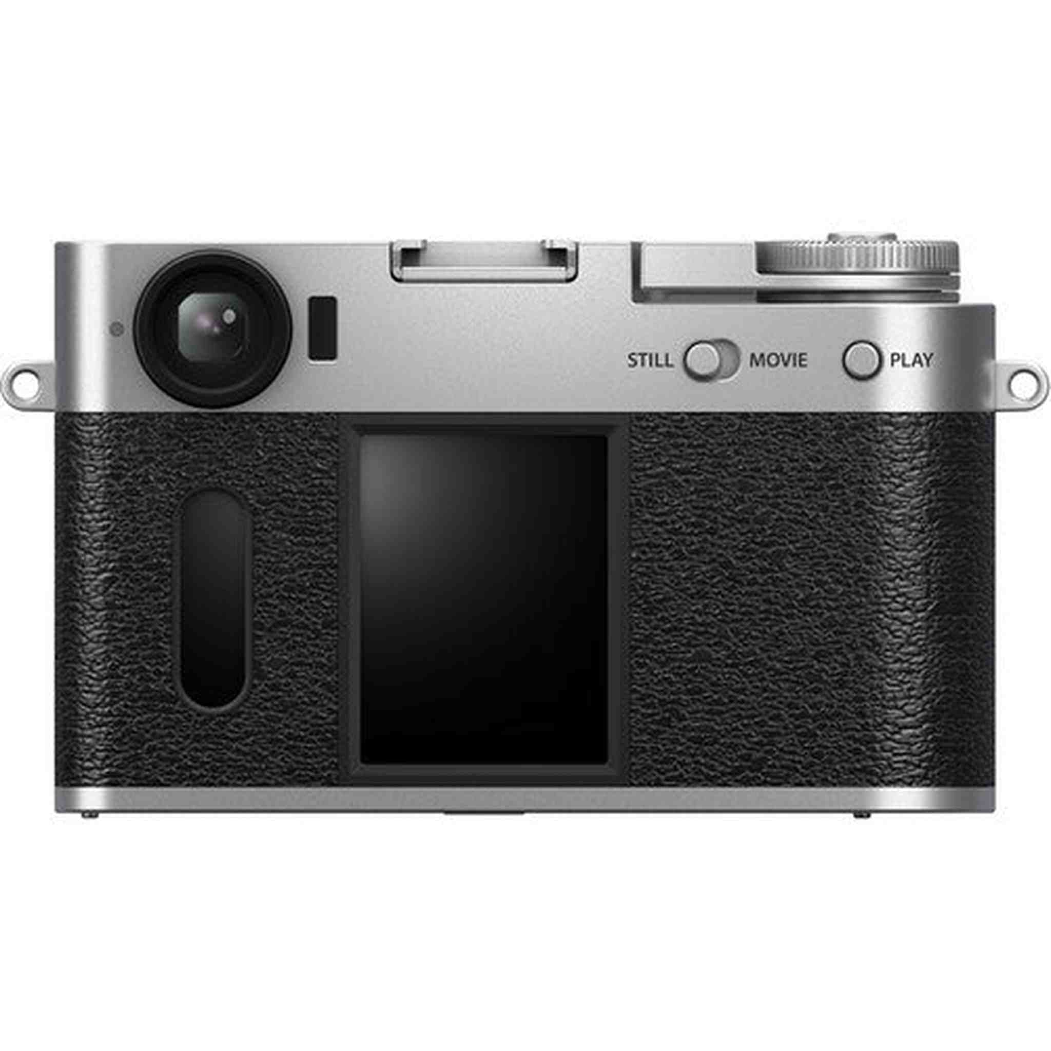 FUJIFILM X Half Digital Camera Silver , Soft Case, Small