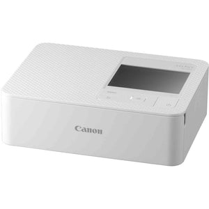 Canon SELPHY CP1500 Photo Printer White + Canon Color Ink and Paper Set + More Bundle