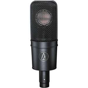Audio-Technica AT4040 Cardioid Condenser Microphone, 10 Ft XLR Cable, Bundle