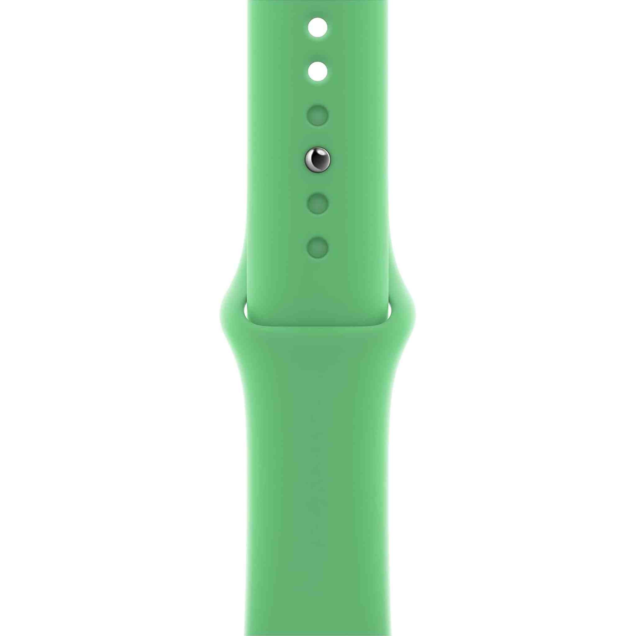 Apple Watch 41mm Sport Band - Bright Green with USB-C Charging Block Bundle Apple
