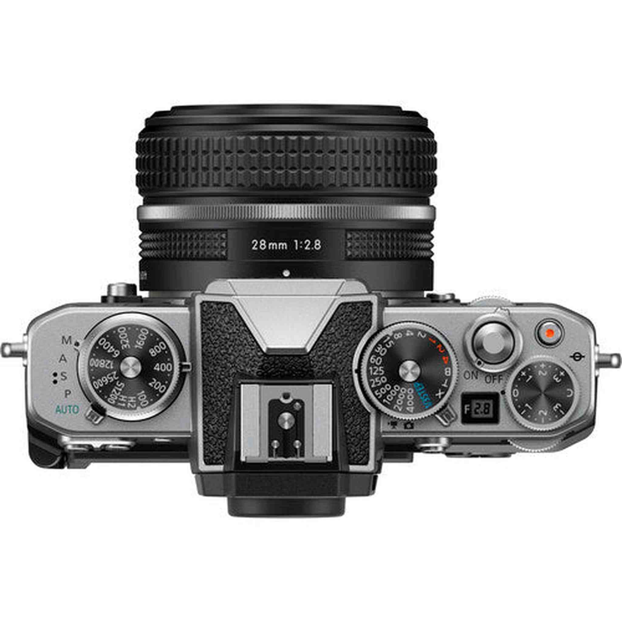 Nikon Z fc DX-Format Mirrorless Camera with NIKKOR Retro Style Z 28mm f/2.8 SE Lens + More