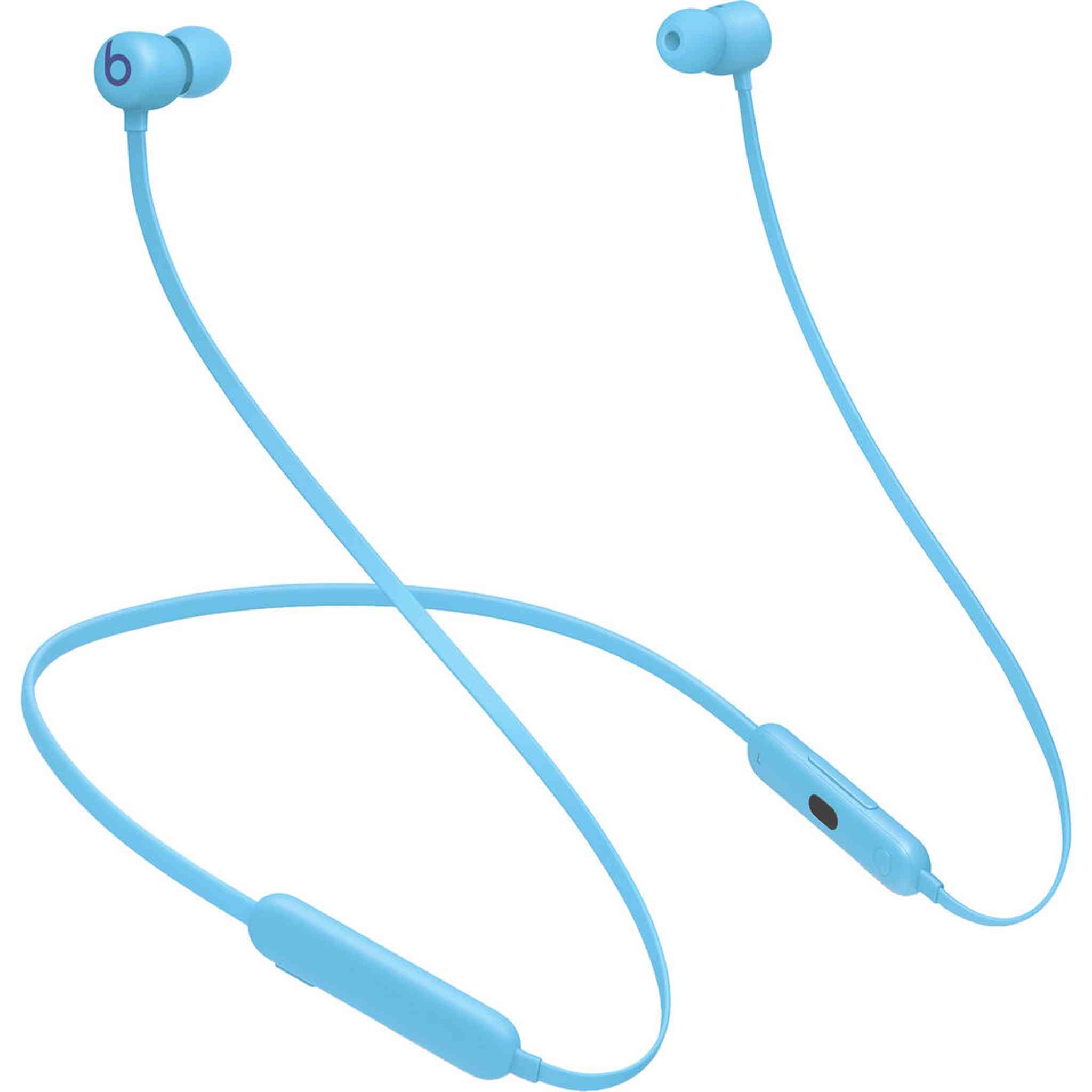 Beats Flex Wireless In-Ear Headphones Blue Bundle + Accessories