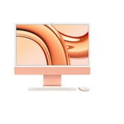 2021 Apple iMac (24-inch, Apple M1 chip with 8‑core CPU and 8‑core GPU, 8GB RAM, 256GB) - Orange