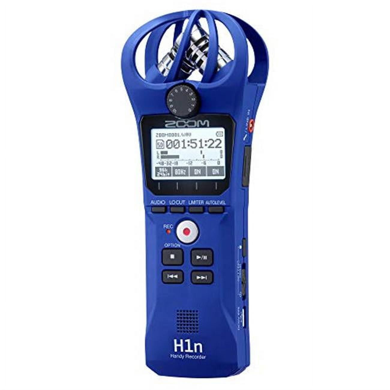 Zoom H1n Handy Recorder Blue Edition