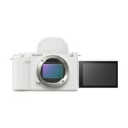 Sony Alpha ZV-E1 Full-Frame Interchangeable Lens Mirrorless Vlog Camera with 28-60mm Lens - White Body