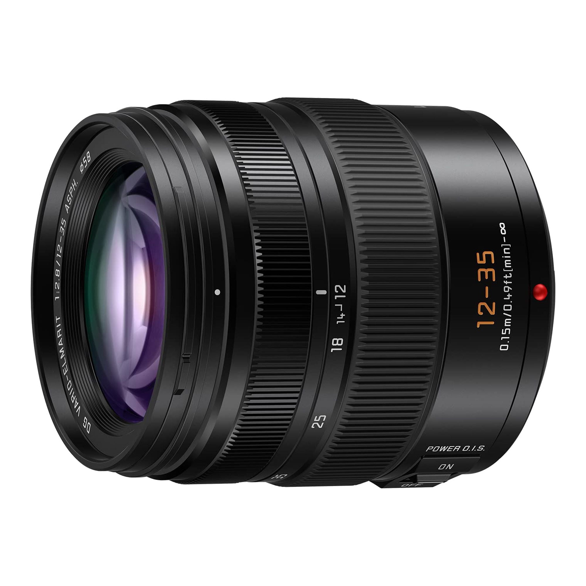 Panasonic LUMIX G Series Camera Lens, 12-35mm F2.8 Leica DG Vario-ELMARIT Interchangeable Lens for Mirrorless Micro Four Thirds Digital Cameras, Power O.I.S. - H-ES12035