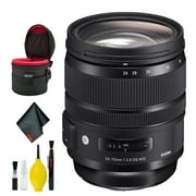 Sigma 24-70mm f/2.8 DG OS HSM Art Lens for Canon EF Intl Deluxe Bundle
