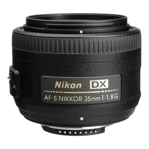 Nikon AF-S DX NIKKOR 35mm f/1.8G Lens with Auto Focus for Nikon DSLR Cameras Nikon