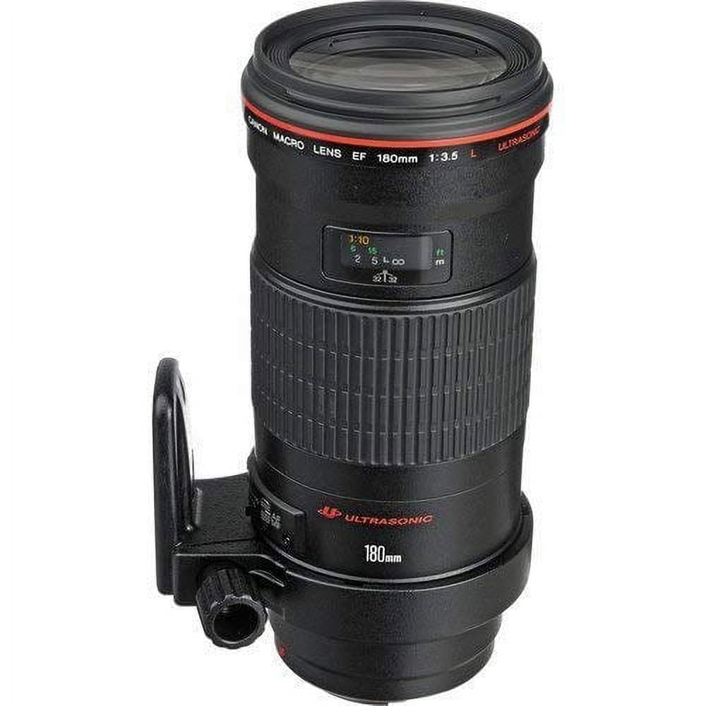 Canon EF 180mm f3.5L Macro USM AutoFocus Telephoto Lens for Canon SLR Cameras International Version No Warranty