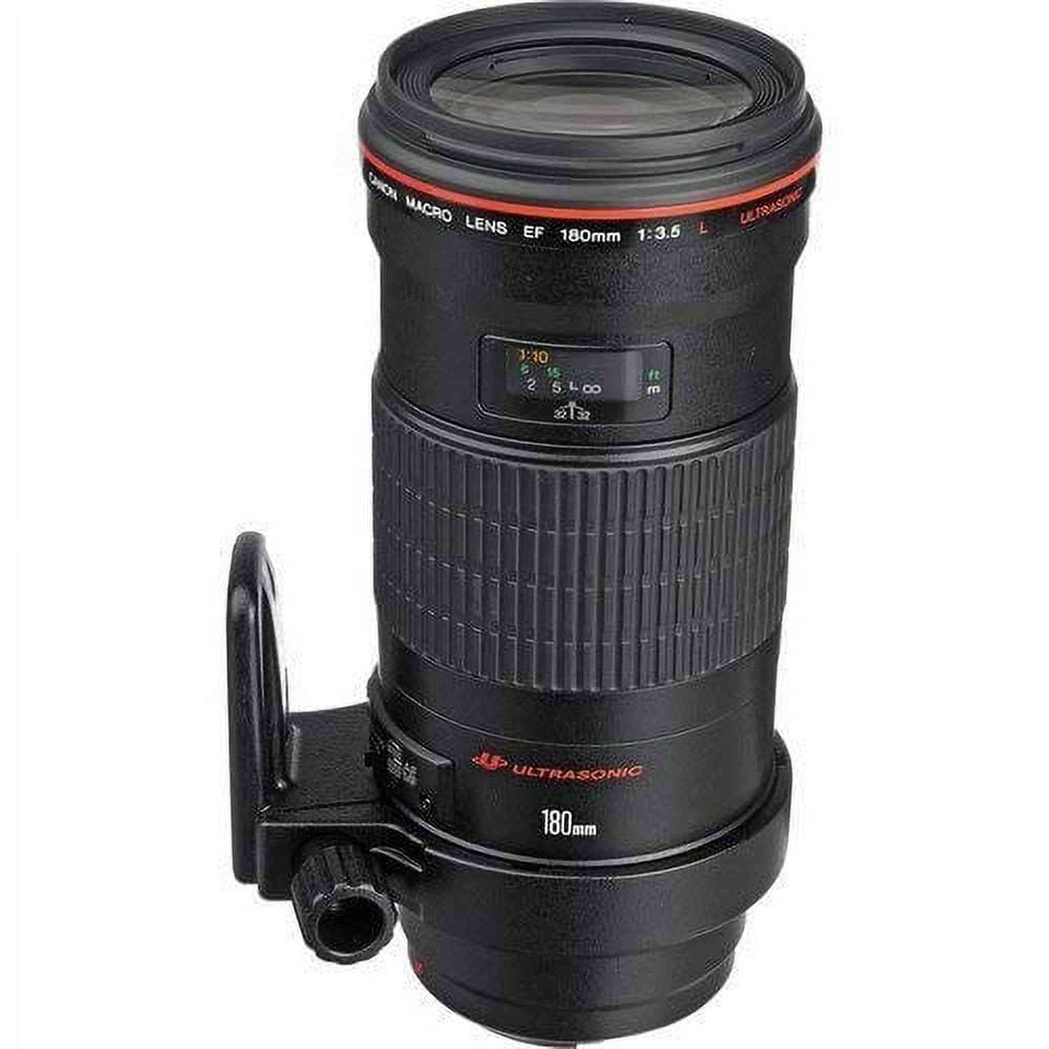 Canon EF 180mm f3.5L Macro USM AutoFocus Telephoto Lens for Canon SLR Cameras International Version No Warranty Canon