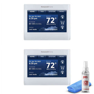 2-Pack Honeywell THX9421R5021WW Thermostat with Red LINK Technology -White Honeywell
