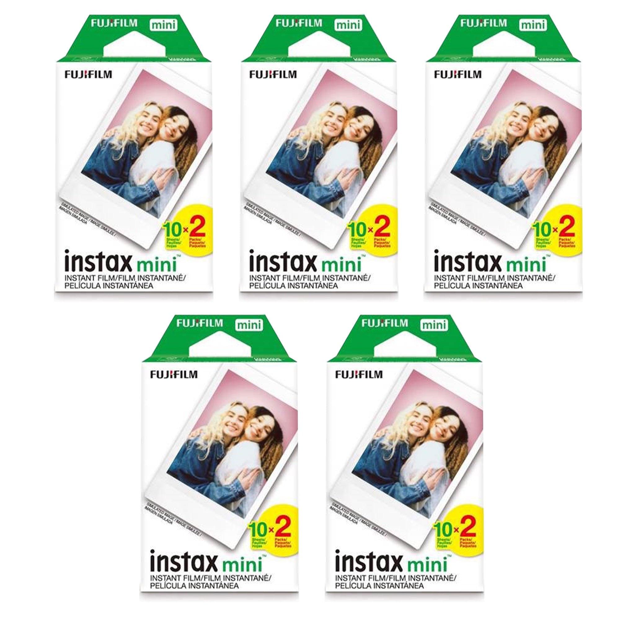 Fujifilm Instax Mini Instant Film for Fuji 7s 8 9 11 70 90 SP-2 (100 Prints)