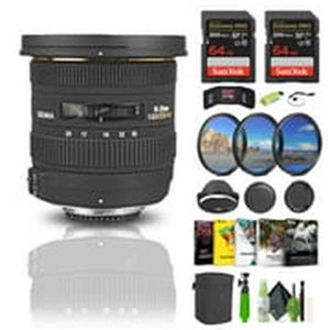 Sigma 10-20mm f/3.5 EX DC HSM ELD SLD Aspherical Super Wide Angle Lens for Nikon Digital SLR Cameras Sigma