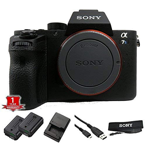 Sony a7S II ILCE7SM2/B 12.2 MP E-Mount Camera with Full-Frame Sensor, Black International Model No Warranty