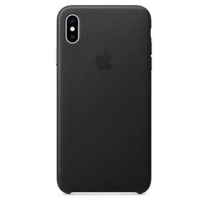 Apple Leather Case for iPhone Xs Max - Black