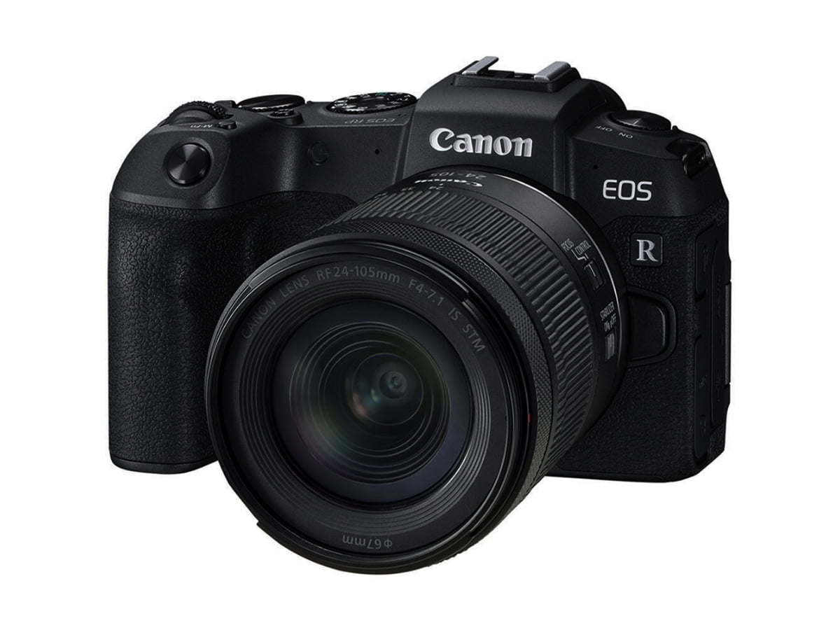 Canon EOS RP Full-Frame Mirrorless Interchangeable Lens Camera + RF24-105mm Lens F4-7.1 IS STM Lens